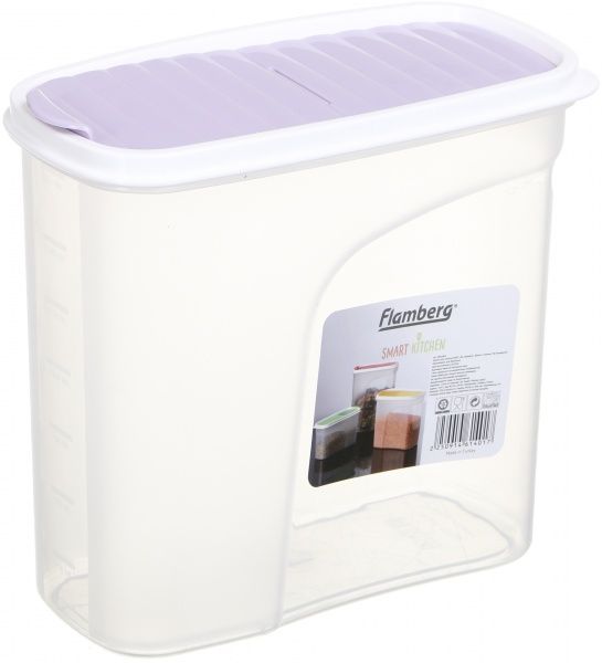 Контейнер с крышкой Sand 1,8 л фиолетовый G-287 Flamberg Smart Kitchen