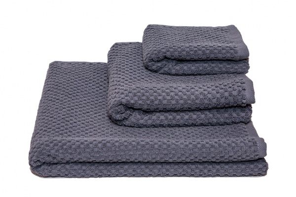 Полотенце махровое Пальмира 30x70 см серый Simi 