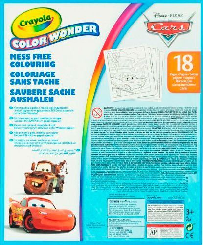 Книга «Розмальовка Color Wonder-Тачки. Крайола»