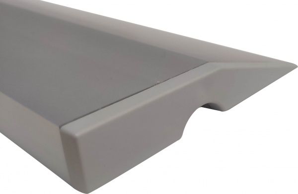 Заглушка АЛЮПРО Алюсервіс для трапецієвидного профілю права 90x15x15 мм