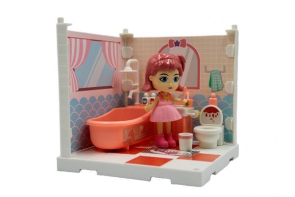 Ігровий набір Funky Toys Затишний куточок. Ванна кімната з лялькою FT3108 