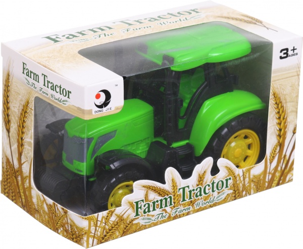 Іграшка Shantou фермерський трактор 16.5х8,8х10 см зелений JY238805