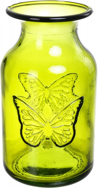 Ваза стеклянная зеленая MARIPOSA San Miguel
