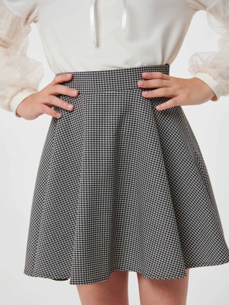 Юбка Smil р.116 черный с белым 120361 