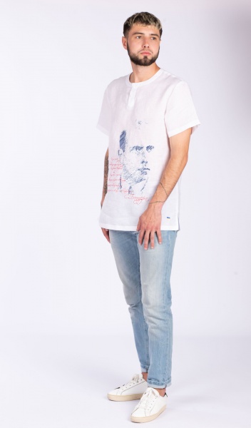 Вишиванка Едельвіка білий р. M 162-20/09 