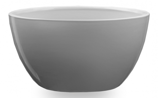 Вазон керамічний Santino Paterna круглий 4,4 л сірий (DP-32-23-J-22-00) 