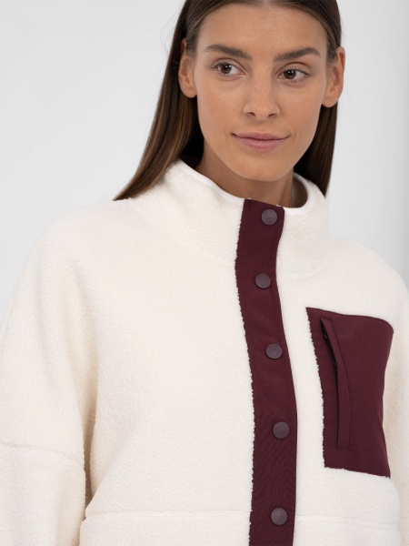 Куртка 4F FLEECE F124 4FAW23TFLEF124-12S р.XL розовый