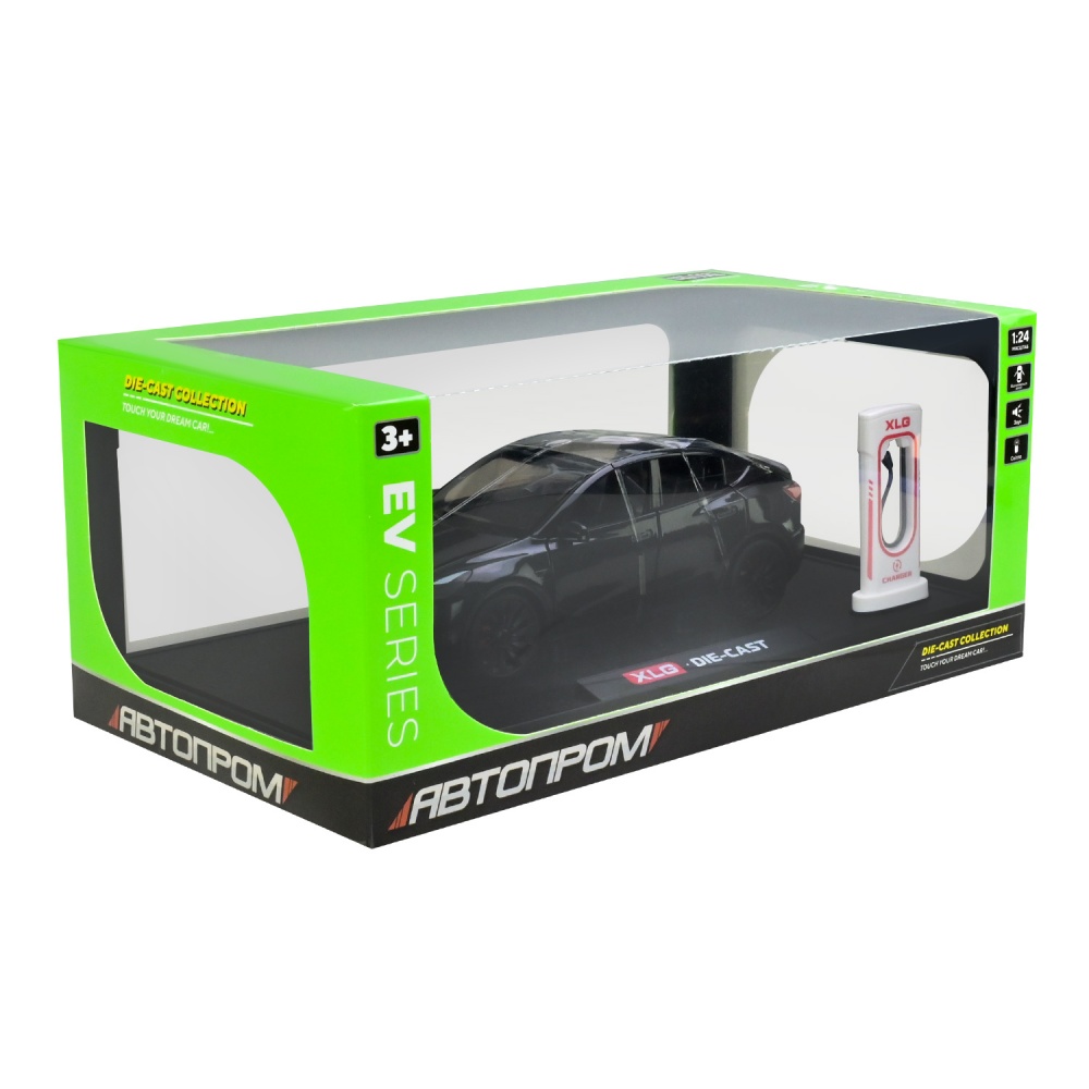 Автомобіль Автопром 1:24 із зарядною станцією AP7711