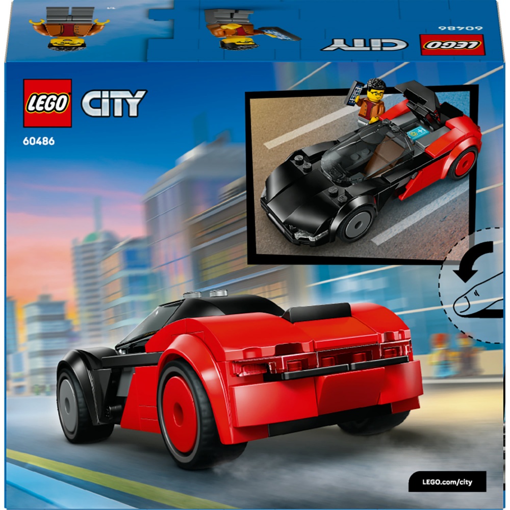 Конструктор LEGO City Электрический суперкар 60486