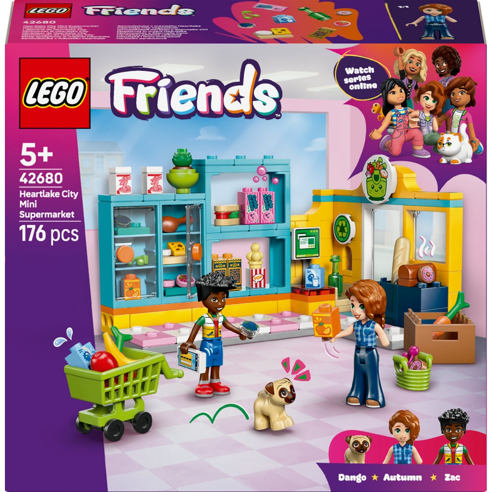 Конструктор LEGO Friends Круглосуточный магазин в Хартлейк-Сити 42680