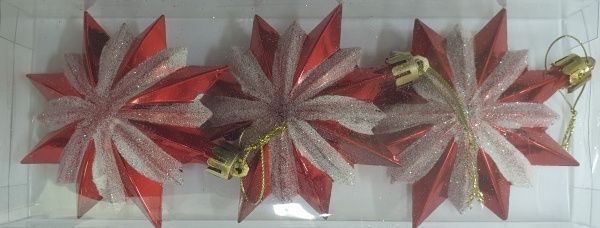 Підвіска ПіонеR Зірка 3 шт. 91865-PN 9 см