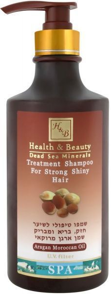 Шампунь Health and Beauty укрепляющий с добавлением масла аргании 780 мл