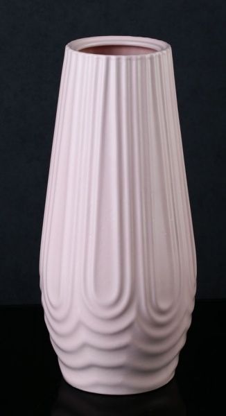 Ваза керамическая розовая Рио 31 см Наша Кераміка