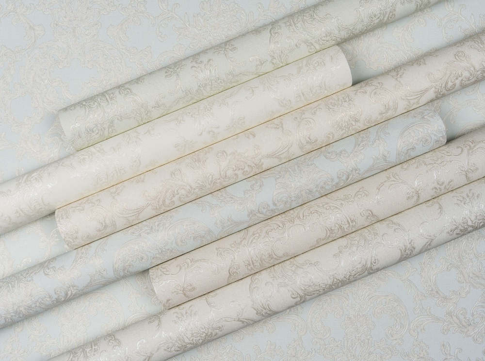 Обои виниловые на флизелиновой основе Славянские обои Elegance collection Ажур 2407-10 1,06x10,05 м