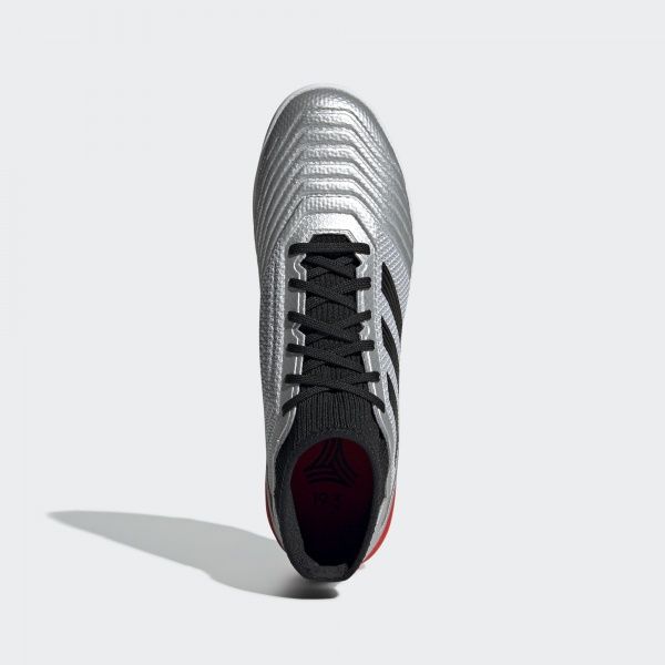 Бутсы Adidas PREDATOR 19.3 TF F35629 р. 10 серебристый