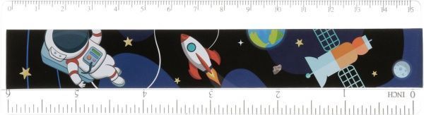 Линейка Космос 15 см HAR15-001