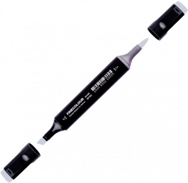 Маркер спиртовой FINECOLOUR EF102-270 резкий серый №4 