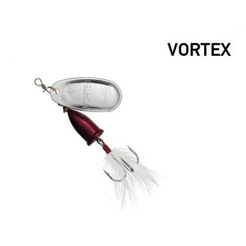 Блесна-вертушка Fishing ROI 8,5 г Vortex 001 silver