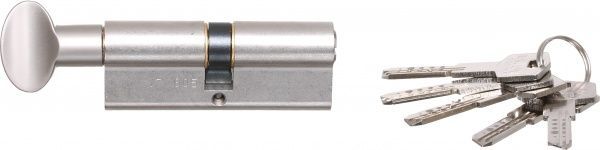 Цилиндр Kale 164 40x40 ключ-вороток 80 мм никель