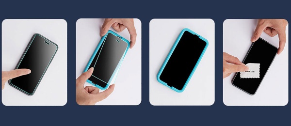 Защитное стекло ESR Screen Shield Clear для iPhone 12 (12356) 