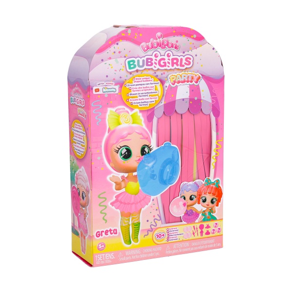 Ігровий набір Bubiloons з лялькою Крихітка Бабі Грета 906174IM