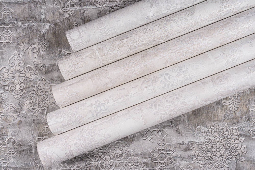 Шпалери вінілові на паперовій основі Слов'янські шпалери Le Grand gold Скеля 2 4607-04 1,06x10,05 м