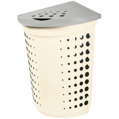 Корзина для білизни кутова Curver Victor 40 л кремова