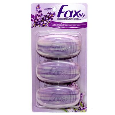 Мыло Fax Лаванда 3х125 г