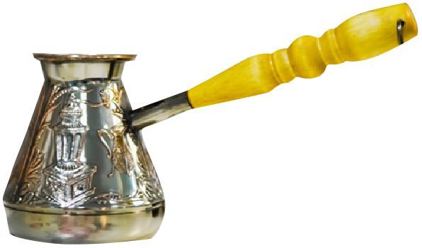 Турка медная Кофемолка 200 мл черный никель 50092