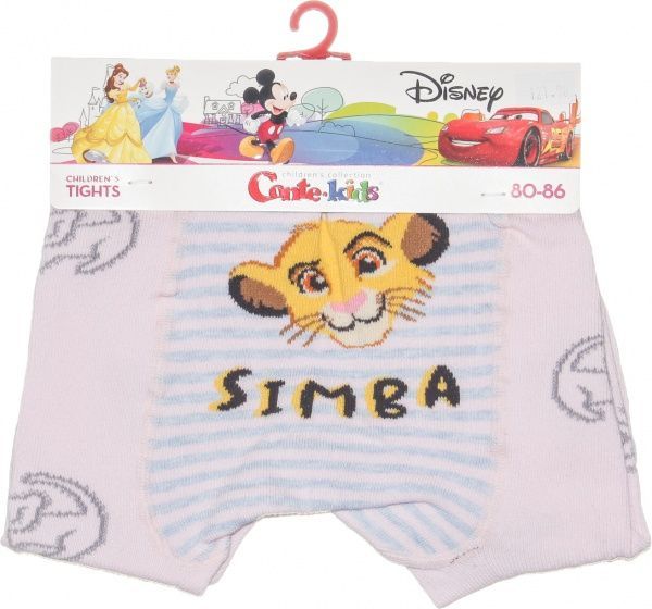 Колготки дитячі Conte-Kids Disney 17С-130СПМ 526 р.80-86 рожевий 