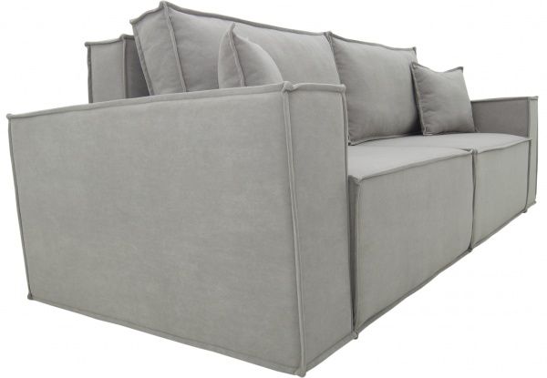Диван прямой Кедр Торонто серый 2470x1090x850 мм