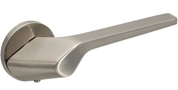 Ручка на розетці Linde A-2020 матовий нікель