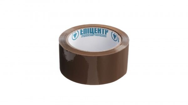 Клейка стрічка коричнева 42 мм 66 м 40 мкм