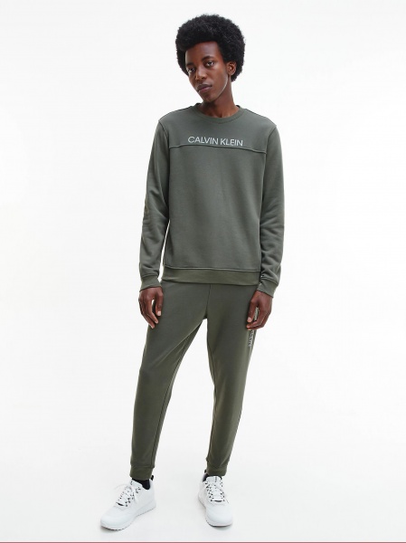 Свитшот Calvin Klein Performance 00GMF1W305-251 р. XL хаки