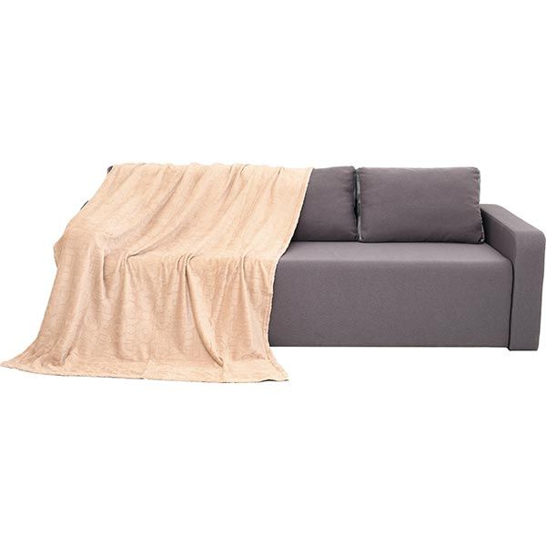 Плед фланелевий Underprice Glory бежевий 200x220 см