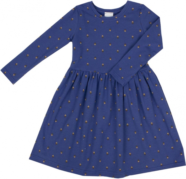 Платье Luna Kids р.122 синий с рисунком 