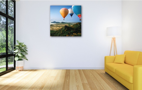 Картина Повітряна куля 1000x1000 см GIS UKRAINE 