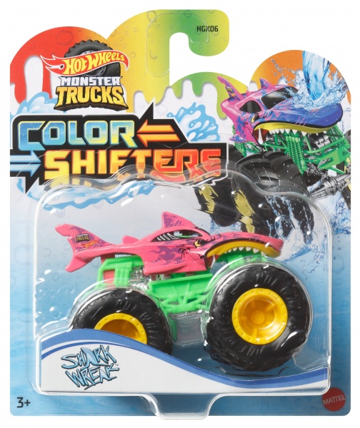 Внедорожник Hot Wheels внедорожник Измени цвет серии Monster Trucks (в асс.) HGX06