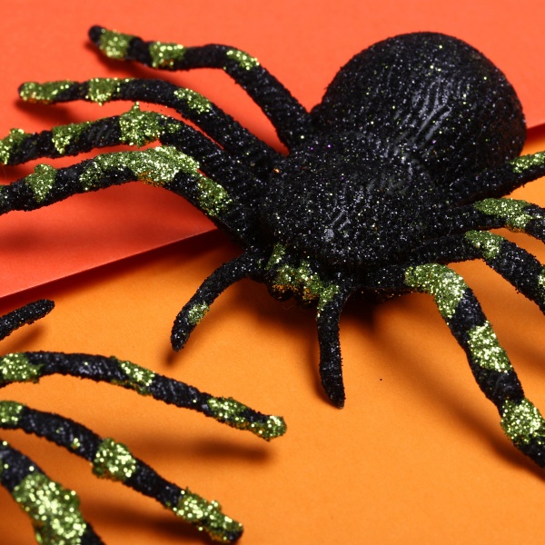 Набор пауков Хэллоуин 11x6 см 2 шт. черные 974349 YES! Fun