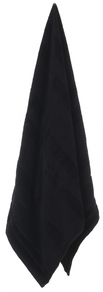 Рушник махровий TABBY 70x140 см чорний La Nuit