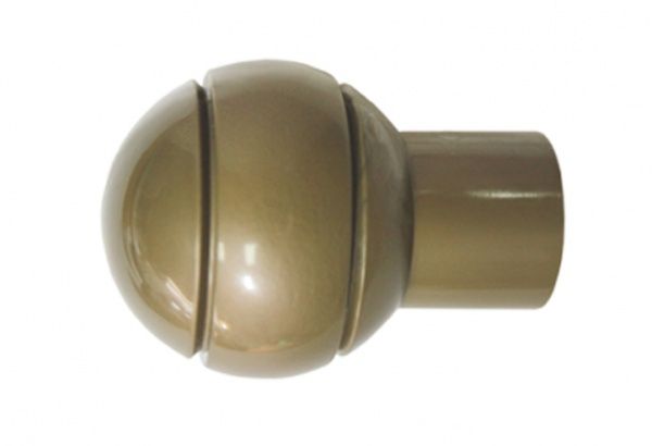 Наконечник ОМіС Шар d16 мм золото 2 шт. 