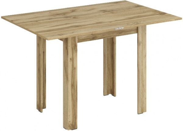 Стол обеденный Пехотин раскладной – 3 1200/800x750/770x800/600 дуб тахо 