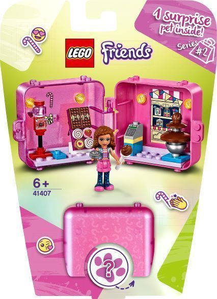 Конструктор LEGO Friends Игровой куб «Оливия на шоппинге» 41407