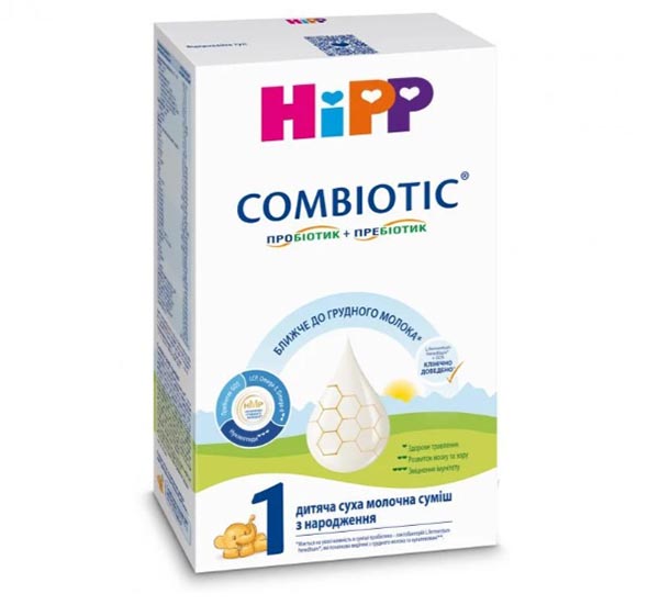 Суха молочна суміш Hipp Combiotic 1 для дітей від народження 500 г