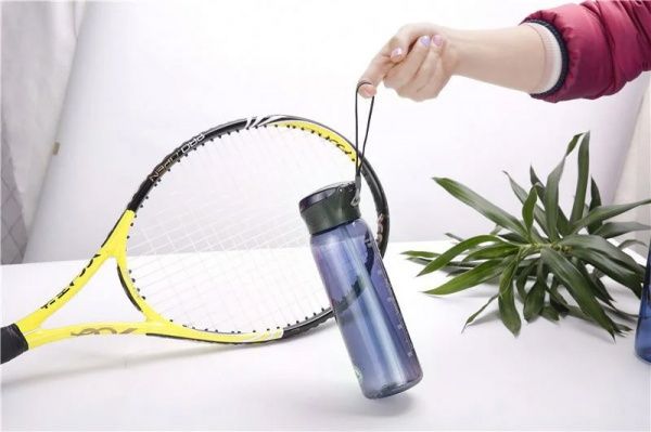 Пляшка для води 600 мл Casno синій KXN-1211_Blue