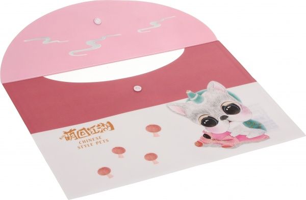 Папка-конверт Lovely красная