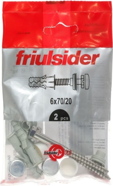 Крепление для унитаза Friulsider FVEC 6х70