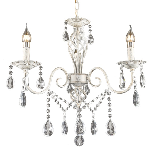 Люстра Victoria Lighting 3x40 Вт E14 белый Barbara/SP3 