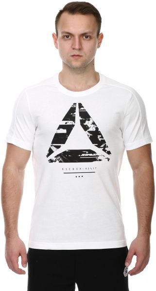 Футболка Reebok WOR C GRAPHIC TEE BK4708 L білий