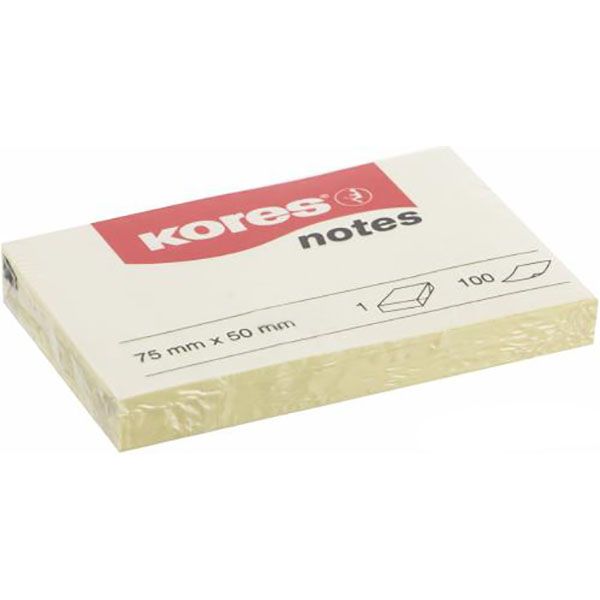 Стікери K46057 75x50 мм 100 шт Kores